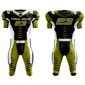 Uniformes de football américain pour jeunes de qualité supérieure pour l'entraînement Uniformes de football américain cousus par sublimation de haute qualité - Product Image 1