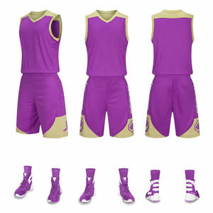 ชุดบาสเก็ตบอลแบบซับลิเมชั่นเต็มตัวจากโรงงานโดยตรง ระบายอากาศได้ดี แห้งเร็ว สำหรับผู้ชายและผู้หญิง ชุดฝึกซ้อม - Product Image 3