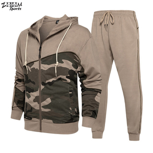 Nuevo chándal con cremallera para hombre, conjunto deportivo de 2 piezas, chándal, ropa para hombre - Product Image 3