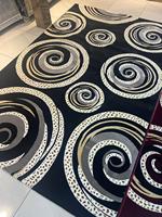 Tapis Goldenmoon personnalisables en polypropylène abstrait WILTON, fabriqués à la machine, ensemble de tapis rembourrés de haute qualité, fabriqués en Turquie