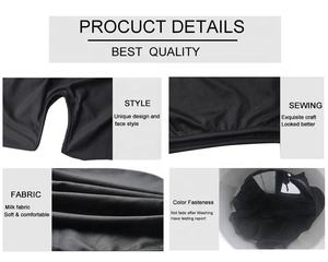 Máscara de pasamontañas de cara completa transpirable personalizada, capucha de un agujero de Color liso, forro de casco elástico para deportes tácticos, equipo para exteriores - Product Image 4