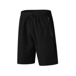 2025 <b>Men's</b> Sporty Quick-Drying Mesh Joggers Gym <b>Shorts</b> <b>Elastic</b> <b>Waist</b> Fitness Athletic Workout with Plain Dyed Technique - Product Image 3