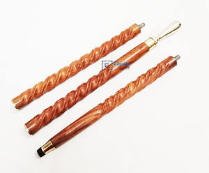 Poignée en laiton faite à la main canne de marche Designer poignée Style canne en bois Style Vintage canne de marche meilleur pour cadeau - Product Image 6