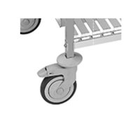 Chariot à plateaux à 3 couches en acier inoxydable Chariot à plateaux à plateaux de luxe détachable et épais