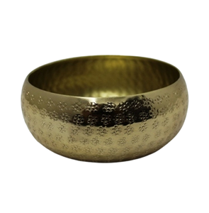Bol rond en fer en vrac en gros couleur argent style classique bol de service et bols de vaisselle pour la cuisine et la table - Product Image 5