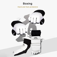 Gants de boxe personnalisés demi-doigts protège-poignets pour adultes et enfants gants d'entraînement de taekwondo élastiques confortables et respirants