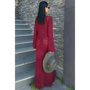 Vestido Birit 2838 con Cintura Natural, Diseño Calado y Transpirable para Ocio - Product Image 2