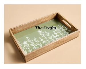 Plateau de service en bois au design classique de la plus grande qualité OEM vaisselle personnalisée plateau à chocolat pour collations alimentaires - Product Image 2