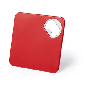 Sous-verres personnalisés Olmux, ouvre-bouteilles personnalisables, gadgets pour une utilisation promotionnelle - Product Image 1