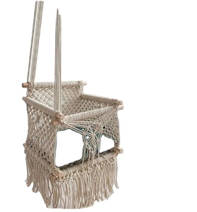 Ready to Send Macrame <b>Swing</b> Photography Indoor Boho <b>Swing</b> Outdoor Bohemian Set Style Color Baby Bedside Sleep - Product Image 1