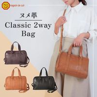 Tas Tote Kulit Asli Warna Solid Gaya Vintage Penutup Ritsleting Semua Musim Penggunaan Sehari-hari 18x30x12cm Lapisan Poliester