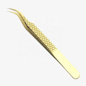 Pinzas para Pestañas de Acero Inoxidable de Alta Calidad, Resistentes al Agua, Novedad 2023, Venta al por Mayor con Impresión de Logotipo Personalizado - Product Image 4