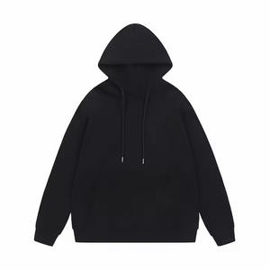 Automne nouveau Logo classique brodé pur coton sweat à capuche 3D imprimé chemise en relief à capuche pour hommes - Product Image 1