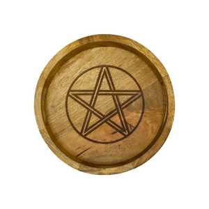 Plateau de service en forme de mangue attrayant plateau en bois pour café thé fruits nourriture Dessert plat et assiette sûrs et élégants - Product Image 2