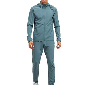 Venta al por mayor hombres chándal poliéster Jogger conjuntos Patchwork chándal nailon pantalones de chándal personalizado nailon chándal para hombres y mujeres - Product Image 1