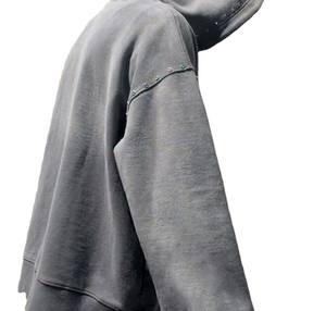 Sudaderas con capucha de primera calidad 100% algodón hecho en Pakistán sudaderas con capucha cómodas básicas todos los colores elementos esenciales de invierno teñido liso para hombres - Product Image 6