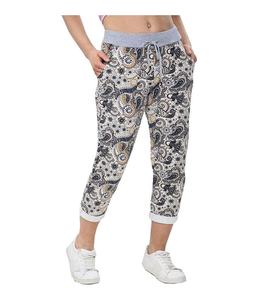 Yoga capri pantalon pour femmes femmes personnalisé capri été dames pantalons d'entraînement pour femmes capri genou haut été yoga pantalons décontractés - Product Image 5