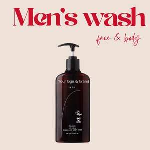 Solución limpiadora todo en uno para hombres de Corea, enriquecida con camelia para purificar la piel sin resequedad. - Product Image 1