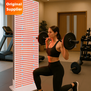 Panneau de luminothérapie infrarouge et rouge à haute efficacité mobile, grand panneau de chauffage à lumière rouge avec support - Product Image 1