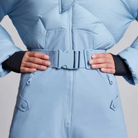 Meilleur prix - Vêtements de ski d'hiver pour femmes - Imperméables, coupe-vent, respirants, anti-déchirures - Taille plus grande - Fermeture éclair personnalisée