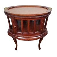 Table basse de reproduction antique avec plateau de service en bois, table centrale luxueuse, table à thé à prix compétitif