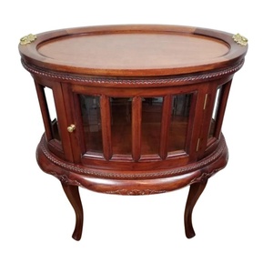 Antique Reproduction Coffee Table Furniture with Wooden Serving Board Tray Luxurious Center Table Tea Table in Competitive Price - Product Image 5