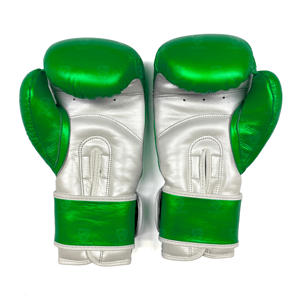 Guantes de Boxeo Profesionales de Piel de Vaca con Logotipo Personalizado, Guantes Deportivos para Sparring, Kick Boxing y Entrenamiento - Product Image 3