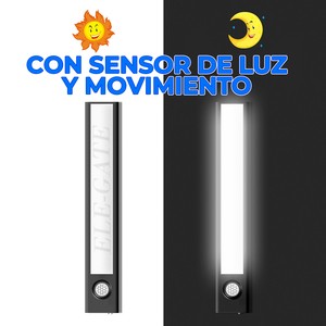 <b>LED</b> Night <b>Light</b> <b>Motion</b> <b>Sensor</b> Control Warm White Rectangle ABS Material Battery Powered for Bedroom Use - Product Image 3