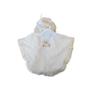 Set di Abbigliamento per Neonati 2 Pezzi in Cotone con Ricamo Orso e Finiture in Raso, Taglie Grandi - Product Image 5