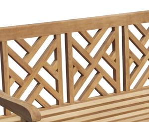 Banc de jardin 3 places en teck, minimaliste, durable et résistant à l'eau, mobilier d'extérieur pour patio, hôtel et restaurant - Product Image 4