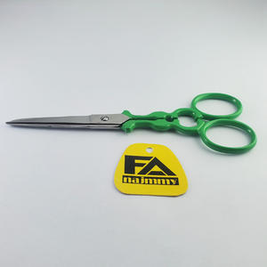 Ciseaux à broder de haute qualité poignée fantaisie grandes lames revêtement en papier poignée imprimée - Product Image 6