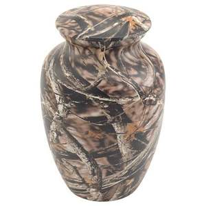 Urne funéraire en aluminium pour souvenirs, 3 pouces - Petite urne pour cendres humaines avec motif camouflage - Product Image 1