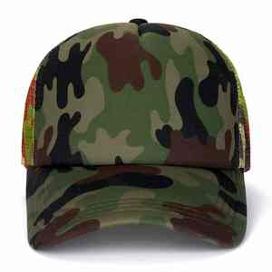 Classique en gros personnalisé deux tons casquette de Baseball camionneur 5 panneau Sport camionneur chapeaux avec corde casquettes avec Logo personnalisé et Design - Product Image 6