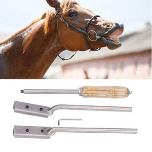 Juego de escofina de flotador Dental para caballos de 4 Uds., Kit Dental equino de pulido fino de alta flexibilidad con cuchillas de acero inoxidable, herramientas duraderas - Product Image 2