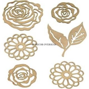 Customized Flower Design And Size Available High Grade Gold Plated Premium Quality Metal Made Coasters For Drinks From India - Product Image 1