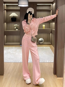 Conjunto Deportivo de Invierno, Top Corto, Sudadera con Capucha, Logotipo Personalizado, 100% Algodón, Unisex - Product Image 5