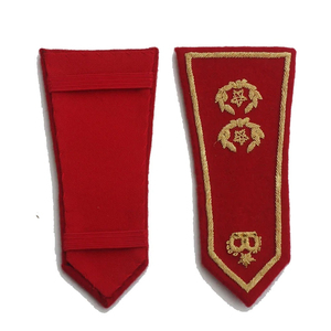 Gros sur mesure général major uniforme tissé à la main épaulettes insignes d'épaule patchs d'épaulette tissés à des prix bas - Product Image 2