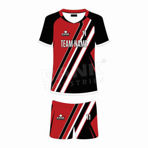 100% poliéster OEM servicio uniforme de voleibol hecho en la mejor calidad bajo precio uniforme de voleibol - Product Image 1