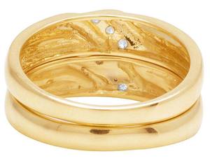 แหวนเพชรโมอิสโซลิแทร์ประดับเพชรเม็ดเดี่ยวสไตล์คลาสสิกพร้อมเงินแท้ของขวัญสำหรับงานแต่งงานสำหรับผู้หญิง - Product Image 3