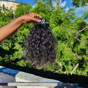 Extensiones de cabello humano rizado indio Virgen sin procesar de alta calidad 100% 18 pulgadas South Temple Hair Extensiones de cabello humano rizado indio - Product Image 1