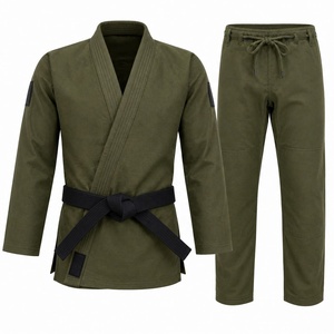 Kimono d'entraînement de Jiu-Jitsu Brésilien (BJJ) écologique de qualité supérieure, 100 % coton, unisexe, séchage rapide - Product Image 2