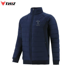 Gran oferta, chaqueta acolchada de invierno ligera personalizable para hombre, cuello con capucha relleno de plumón de alta calidad para uso en exteriores - Product Image 3