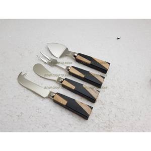 Star Crafts India mejor diseño al por mayor de acero inoxidable resina cucharas para servir mantequilla cuchillo conjunto Cocina Esencial indio - Product Image 6
