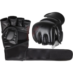 Guantes de MMA de Alta Calidad, Guantes de Entrenamiento con Dedos Descubiertos para Hombres y Mujeres, Equipo de Gimnasio para Sparring y Combate - Product Image 1