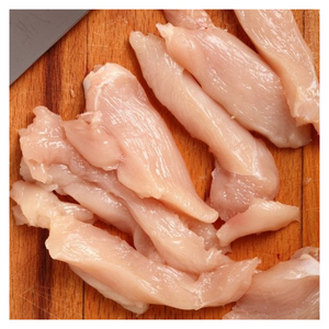 Acheter Poitrine de poulet crue Halal congelée Fillets-1x10kg intérieure, Filet intérieur de poitrine de poulet désossé sans peau - Product Image 3