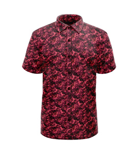 Chemise boutonnée en polyester pour homme, séchage rapide, respirante, infroissable, vêtements de travail d'été, OEM Vietnam - Product Image 1