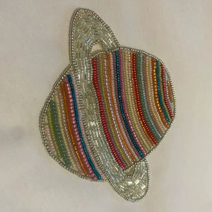 Breloques Lettre N, Perles de Rocaille, Breloques Étoiles Personnalisées Mignonnes pour Usage Quotidien, Cadeau pour Fille, Nouveau Style Tendance pour Bijoux Perlés - Product Image 1