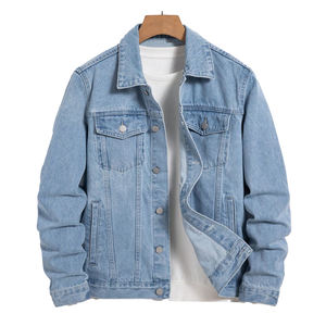 Chaqueta vaquera de LICRA y algodón de alta calidad para hombre, fabricación de Chaquetas vaqueras de Pakistán para hombre - Product Image 1