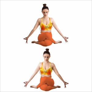 Women Yoga Set Comfortable Stretch Material With Stylish <b>Leggings</b> And Sports Bra Ideal For Fitness Training And Gym - Product Image 3