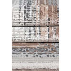 Vavien พรมกำมะหยี่สีเบจ1382พรมปูพื้นเนื้อนุ่มพรมสี่เหลี่ยมผืนผ้าสำหรับวัยรุ่นห้องนั่งเล่น - Product Image 3